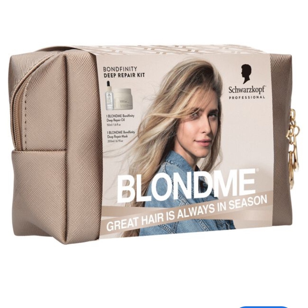 Schwarzkopf BLONDME Bondfinity Deep Repair Kit - Tan